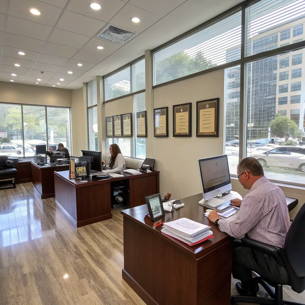 Professional office setting