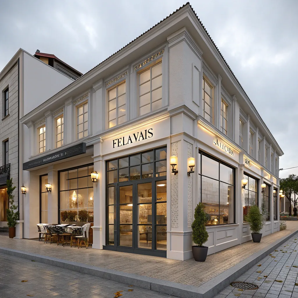 Felvanis Storefront showcasing a modern and inviting exterior